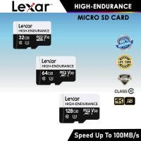 ราคา LEXAR High Endurance 32GB / 64GB / 128GB การ์ด MicroSD SDHC/SDXC UHS-I Class 10 U1/U3 การ์ดหน่วยความจํา MicroSD (49455448586)