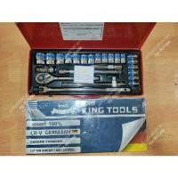 ราคา Euro King tools ชุดบล็อก แบบ 6เหลี่ยม 24 ชิ้น ขนาด 1/2 (4หุน) SOCKET SET (24ตัว/ชุด) (17500602859)
