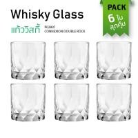 ราคา แก้วเหล้า วิสกี้ Pack 6 ใบ โอเชี่ยนกลาส CONNEXION DOUBLE ROCK 350 ml. P02807 (3183169618)