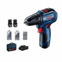 ราคา BOSCH BOSCH GSR12V-30 สว่านไฟฟ้ามือแบบชาร์จไฟได้ไร้แปรงถ่าน GSB12V-30 พร้อมแรงกระแทก (44754536310)