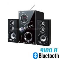 ราคา Music D.J. M-M9100A Speaker 2.1Ch + BLUETOOTH, FM,USB,SD,Mic ลำโพง (2717167787)