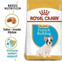 ราคา Royal Canin French Bulldog Puppy 3kg อาหารเม็ดลูกสุนัข พันธุ์เฟรนช บูลด็อก อายุต่ำกว่า 12เดือน(Dry Dog Food,โรยัล คานิน) (29066394390)
