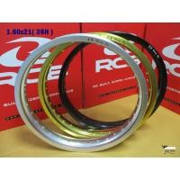 ราคา "US Racing Boy" ALUMINIUM POLISH WHEEL RIM 1.60x21 (dot 36) "SILVER" "GOLD" "BLACK" // วงล้อ อลูมิเนียม 1.60x21 (36รู) (18469096535)
