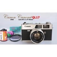 ราคา Canon Canonet QL17 กล้องฟิล์มแคนนอล QL17 รุ่นClassic in 1965 พร้อมเลนส์ SE 45mm F1:1.7 (SN-462232) (8548544864)