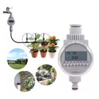 ราคา เครื่องรดน้ําพลังงานแสงอาทิตย์หน้าจอ Lcd เครื่องตั้งเวลารดน้ำในสวน ดิจิตอล ตัวตั้งเวลารดน้ำต้นไม้ อัตโนมัติ (9498023434)