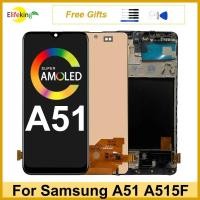 ราคา 6.5 หน้าจอต้นฉบับสําหรับ Galaxy A51 จอแสดงผล LCD A515 A515F A515F/DS หน้าจอสัมผัสพร้อมกรอบ Digitizer Assembly เปลี่ยน (46552523458)