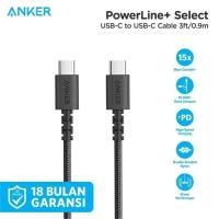 ราคา สายชาร์จ Anker Powerline USB Type C to C 0.9M 3FT Data - A8032 (26287131389)