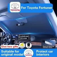 ราคา รถหน้าต่างด้านหน้าบังแดดสําหรับ Toyota Fortuner กระจก Visor กระจกพับ Auto UV ป้องกันผ้าม่านอุปกรณ์เสริม (28408186286)