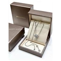 ราคา BVLGARI สร้อยคอมีจี้งู เพชรสุดหรู ชุบทอง 18K (47008364650)