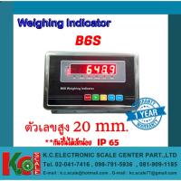 ราคา หัวอ่านค่าน้ำหนัก รุ่น B6S หน้าจอ LED 7-Segment ขนาด กว้าง 1 ซม. สูง 2 ซม. 6 หลัก (25864492549)