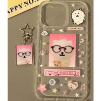ราคา รสชาติโบราณ Self-Laughing Bear Glitter เหมาะสําหรับ Apple 16/15/14 เคสโทรศัพท์ 13/12/11promax กันกระแทก xr/7/8p เคสโทรศัพท์ (28477915070)