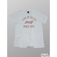 ราคา เสื้อยืด Hanes ลาย Budweiser Beers ไซส์ XL อก 44 (มือสอง) (42401330682)