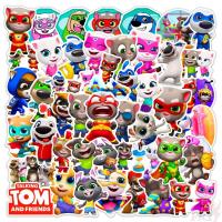 ราคา ❉ Talking Tom And Friends Series 01 Stickers ❉ 50Pcs/Set DIY Waterproof Fashion Doodle Decals Stickers (24917559198)