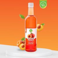 ราคา ไซรัปพีช น้ำพีช ไซรัปผลไม้ แต่งกลิ่น ไซรัป น้ำเชื่อมแต่งกลิ่น Peach Syrup ขนาด 750 ml. (25520378793)