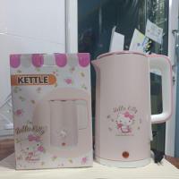 ราคา ถูกมาก คิตตี้สีชมพู กาต้มน้ำร้อน แบบตัดอัตโนมัติ ขนาด 1.7 ลิตร แท้ (48200114778)