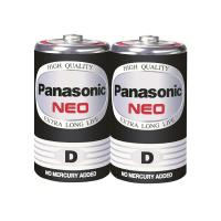 ราคา ถ่านธรรมดา PANASONIC D R20NT แพ๊ค 2 ก้อน สีดำ (23407947195)