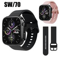 ราคา สําหรับ FILA SW/70 สายนาฬิกาอัจฉริยะซิลิโคนกีฬานุ่มผู้หญิงผู้ชายสายรัดข้อมือ (45405868607)