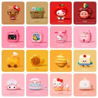 ราคา (AirPods 4/4ANC) เคสลายการ์ตูน elfcat สําหรับ AirPods 4/4ANC เคสซิลิโคนอ่อนนุ่มพร้อมคาราบิเนอร์ (26263983276)