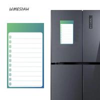 ราคา WMES1AH แผ่นจดบันทึกตู้เย็นแม่เหล็ก, รายการช้อปปิ้งวางแผนสัปดาห์รายวันวางแผนแม่เหล็ก Memo สติกเกอร์, Simple Work Plan Grocery Sticker To Do List ข้อความ Board Sticker Kitchen (53207878059)
