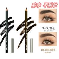 ราคา New Product#Dual-use wooden pencil for eyebrows and eyes, long-lasting, waterproof, sweat-proof, non-smudging eyeliner, eyebrow pencil, eyeliner gel pencil, and under-eye shadow pencil12Y (45358045223