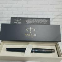 ราคา Parker IM Premium Blue Black Chrome Trim Roller Ball Pen ฟรีแกะสลัก (10473017744)