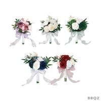ราคา [bqz01] ช่อดอกไม้แต่งงานเจ้าสาวช่อดอกไม้แต่งงานเจ้าสาวสีเขียวสําหรับงานแต่งงาน เจ้าสาว เพื่อนเจ้าสาว (43179161538)