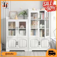 ราคา ตู้หนังสือสายเกา ตู้ใส่หนังสือแบบกระจก ตู้ใส่หนังสืออเนกประสงค์ ใส่หนังสือได้เยอะ (18750978184)