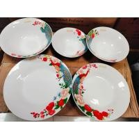 ราคา ชุดจานชามแบรนด์ลายสวยๆหลายแบบ (25081391782)