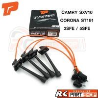 ราคา สายหัวเทียน สายหัวเทียน TOYOTA CAMRY SXV10 / CORONA ST191 , 3SFE-5SFE สายซิลิโคนอย่างดี (ยี่ห้อ TOP PERFORMANCE) TPT-072 (16711607187)