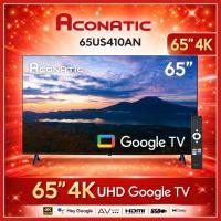 ราคา Aconatic ทีวี 65 นิ้ว LED 4K HDR Google TV รุ่น 65US410AN Smart TV สมาร์ททีวี (รับประกัน 3 ปี) (46805168018)
