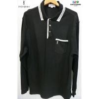 ราคา YSL Yves Saint Laurent แท้ เสื้อยืดโปโลแขนยาวสปอต (5011429236)