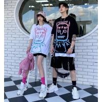 ราคา เสื้อยืด oversize สกรีนเต็มตัวลาย monster อก44-46” ยาว 29-30” (8229724580)