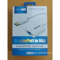 ราคา GLINK Display port to VGA Converter adapter GL 002 สายแปลงสัญญาณ (24464867713)
