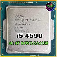 ราคา ซีพียู CPU Intel Core i5-4590 3.3GHz Turbo 3.7GHz 4คอ4เทรด 85W LGA 1150 ฟรีซิลิโคน1ซอง i5 4590 (24709538869)