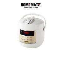 ราคา HOMEMATE หม้ออัดแรงดันไฟฟ้า หม้อหุงข้าวรุ่นใหม่ Smart Cooker 3 ลิตร รุ่น HOM-12LC62 (24310550570)