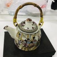 ราคา ชุดกาน้ำชาเซรามิค ลายจีน (18870228908)