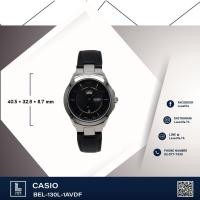 ราคา Casio standard นาฬิกาข้อมือผู้ชาย สายหนังสีดำ รุ่น BEL-130L-1AVDF (668329796)