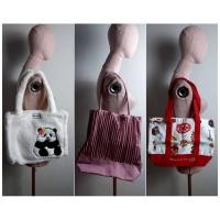 ราคา ขายยกแพ็ค 3 ใบ ราคาถูกไม่เคยใช้งาน กระเป๋าสะพายข้างผู้หญิง ผ้าแคนวาส ขนาดปานกลางใส่สมุดใส่กระดาษ A4 ได้ สภาพนางฟ้า (42451903050)