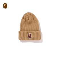 ราคา BAPE HEAD ONE POINT KNIT CAP-BLACK/ORANGE/GREEN (57803321574)