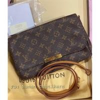 ราคา กระเป๋าหลุยส์ LV Favorite MM Monogram ของแท้ (4186978428)