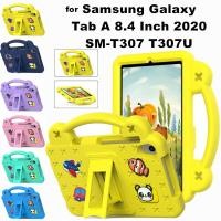 ราคา for Samsung Galaxy Tab A 8.4 Inch 2020 SM-T307 T307U EVA Portable Shockproof Kids Safe Handle Tablet Cover Case (26680423023)