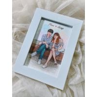 ราคา รับวาดรูป ภาพวาดสีน้ำ 4x6นิ้ว พร้อมกรอบ (21109749590)