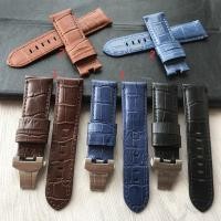 ราคา Panerai สายหนังหัวเข็มขัดลายผีเสื้อ PAM111 / 441/359 fat sea Penahai 24mm (6949989893)