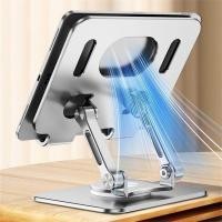 ราคา พร้อมส่ง iPad Stand 201 และ Stand 301-L iphone/ iPad / Tablet Holder สูง 40-120cm (สีเงิน) ขาตั้ง iPad iPhone J18 019 (56950107450)