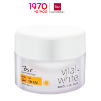 ราคา *[Clearance] BSC VITAL WHITE BRIGHT UP DAY CREAM SPF20 PA+++ 30g. ครีมทาผิว ปรับผิวกระจ่างใส เติมความชุ่มชื่น (21880080940)
