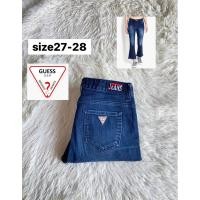 ราคา Guess Flared Jeans แท้% มือสอง (24313451428)