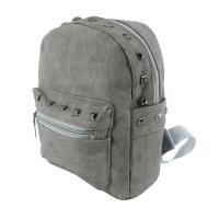 ราคา fbb312 กระเป๋าสไตล์เกาหลีลายหนัง - สีเทา (60338367)