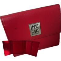 ราคา X27 กระเป๋าสตางค์ มีตำหนิ มือสอง ขายตามสภาพ กระเป๋าสตางค์ Michel Klein มือสอง สีแดง กระเป๋าสตางค์แบบพับสองทบ สี: แดง (40175773235)
