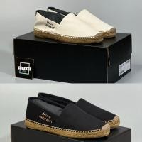 ราคา YSL Saint laurent canvas Espadrilles (แนะนำสอบถามไซร์คงเหลือก่อนกดซื้อนะคะ) (24672382965)