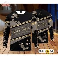 ราคา เสื้อยืดแขนยาว Johnnie Walker Black Label ลายคลาสสิก (49558231365)